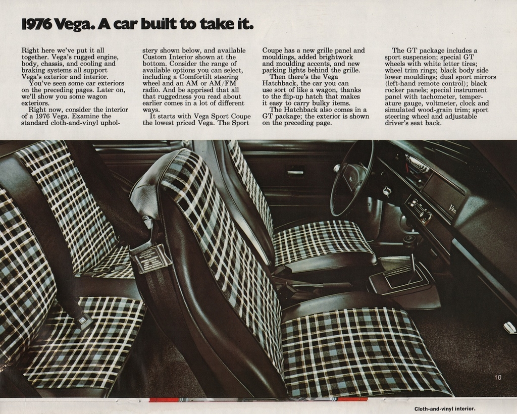 1976 Chevrolet Vega Canadian Brochure Page 6